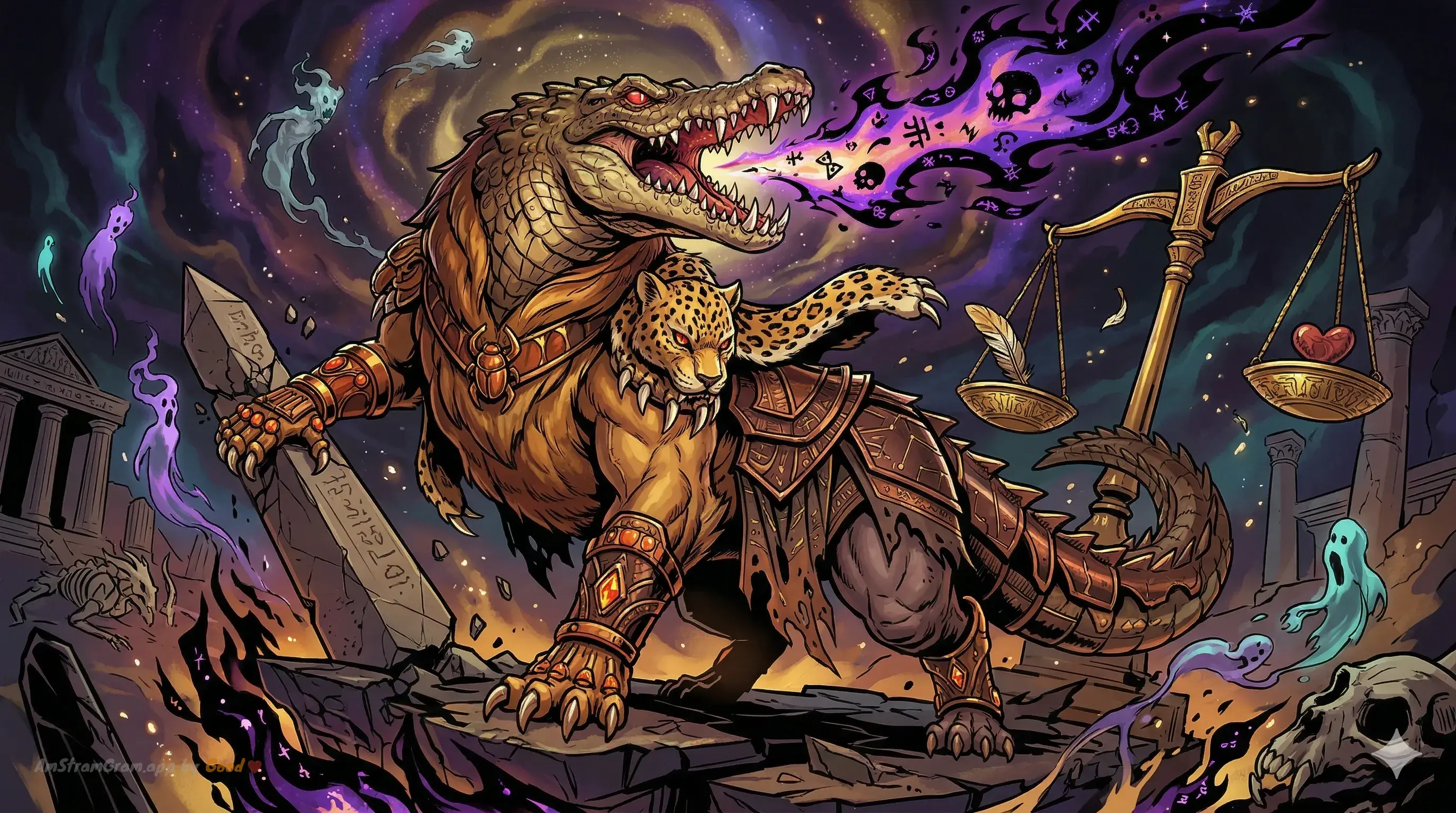 Ammit, divinité de la mythologie Égyptienne — AmStramGram