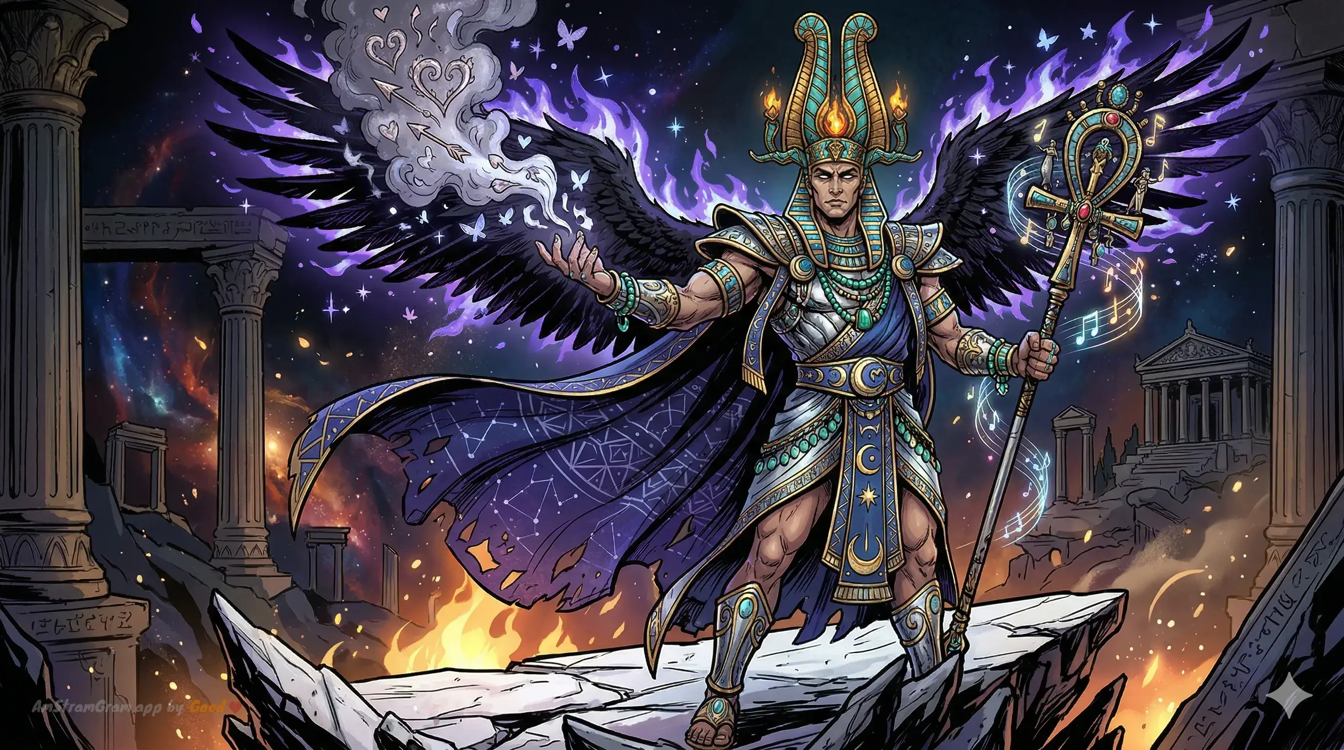 Amun, Gottheit der Ägyptischen Mythologie — AmStramGram