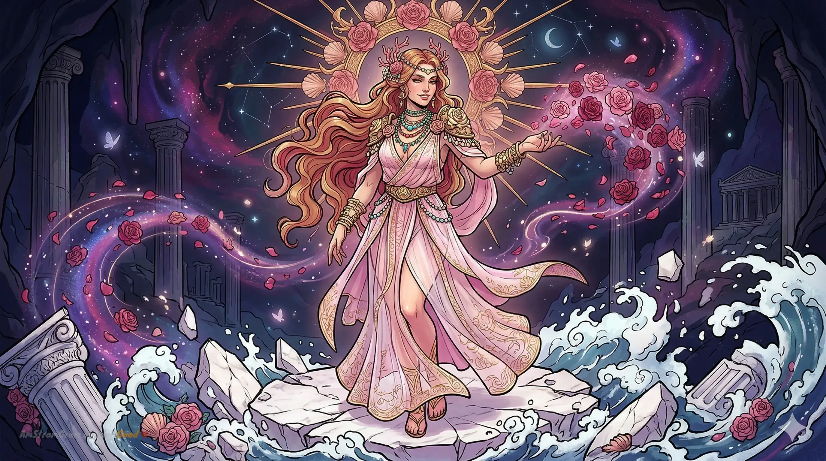 Aphrodite, divinité de la mythologie Grecque — AmStramGram