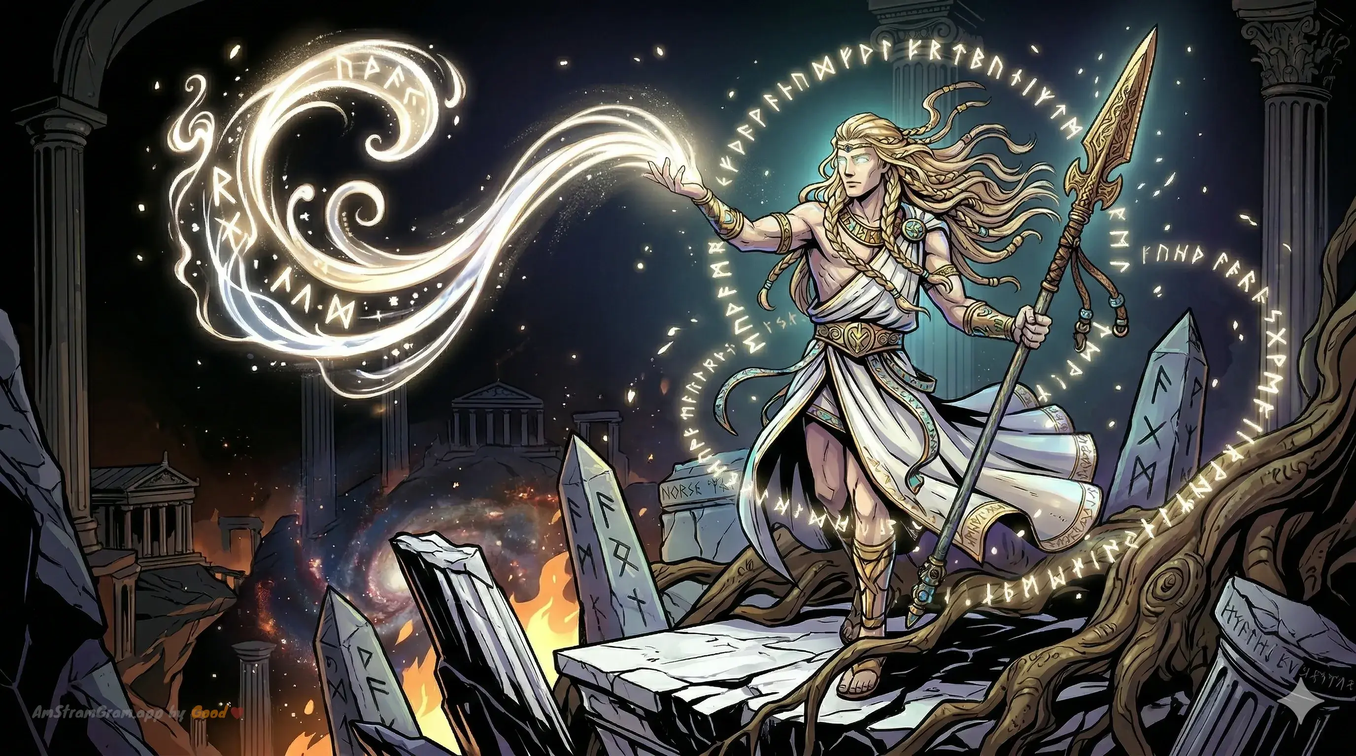 Baldr, divinité de la mythologie Nordique — AmStramGram