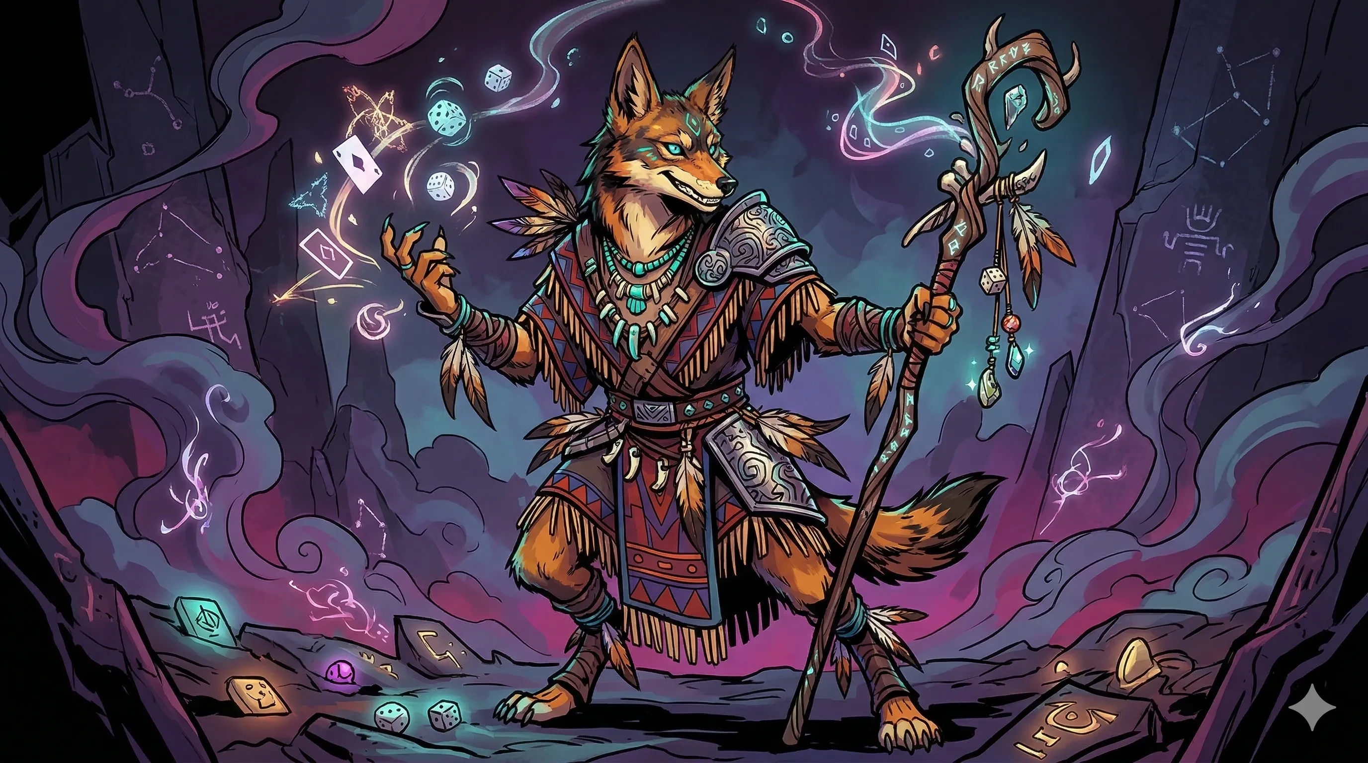 Coyote, le trickster amérindien, maître du hasard et du chaos créateur