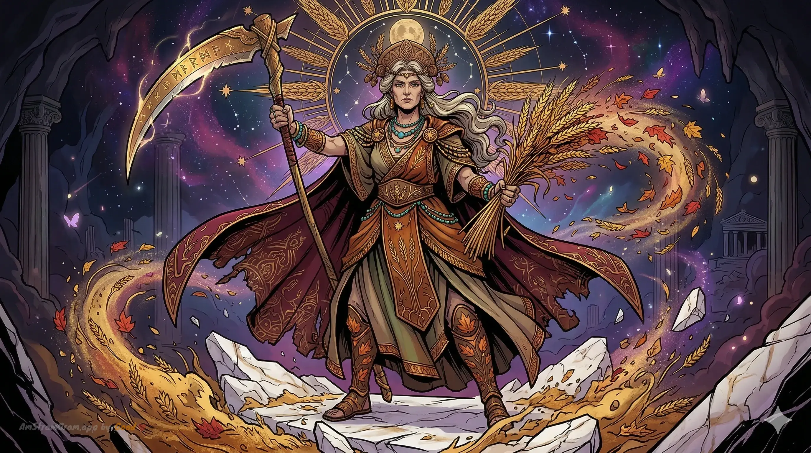 Déméter, divinité de la mythologie Grecque — AmStramGram