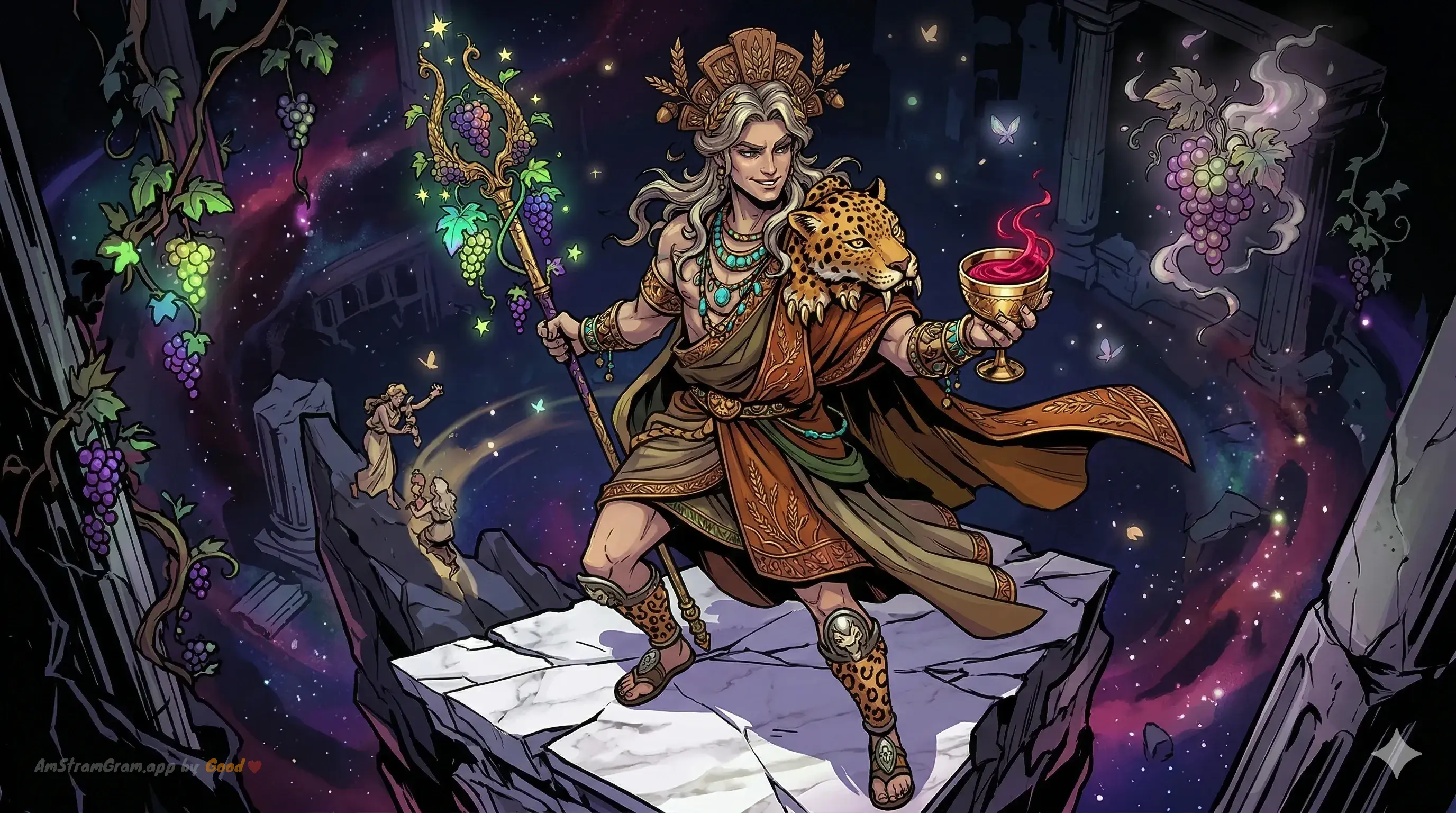 Dioniso, divinità della mitologia Greca — AmStramGram