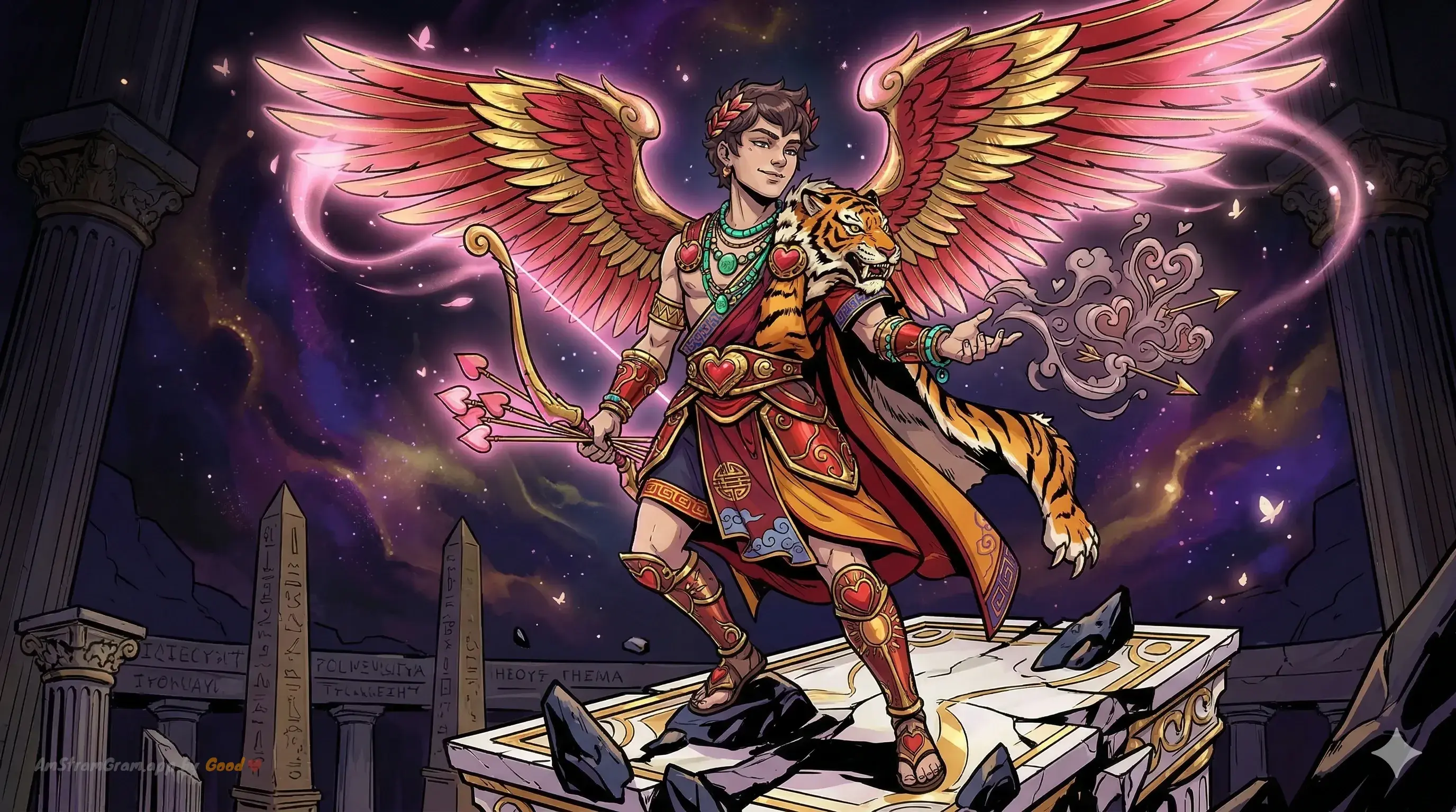 Éros, divinité de la mythologie Grecque — AmStramGram