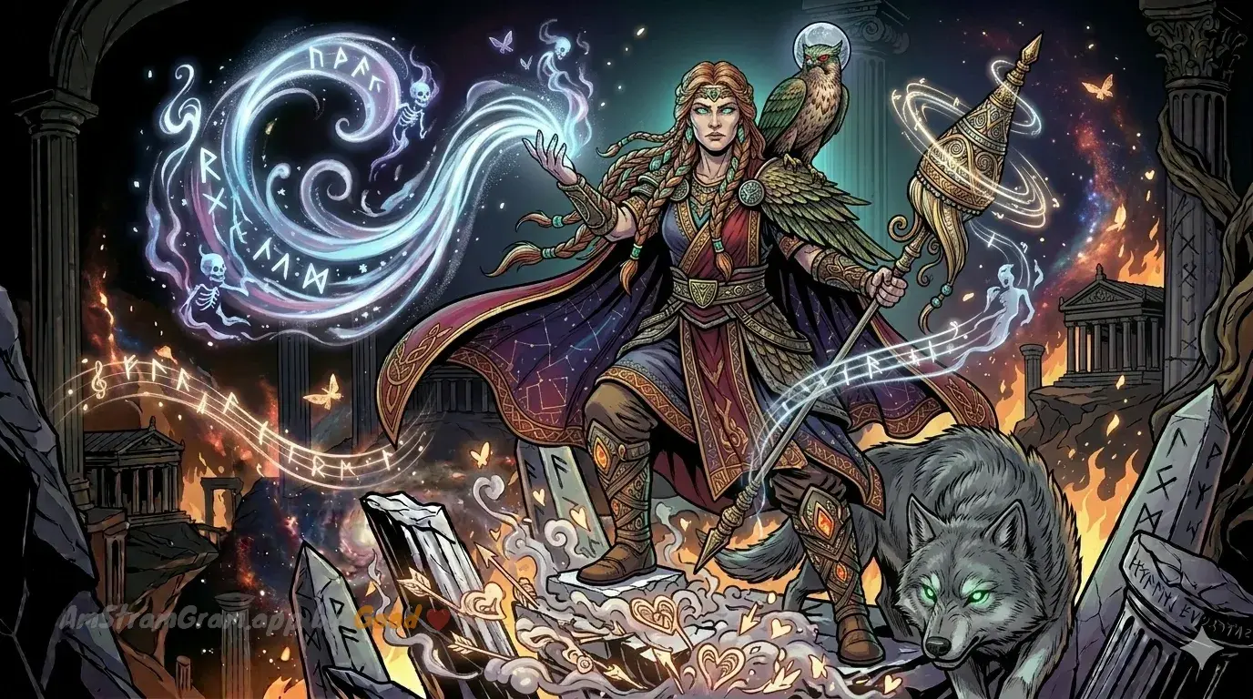 Frigg, Gottheit der Nordischen Mythologie — AmStramGram