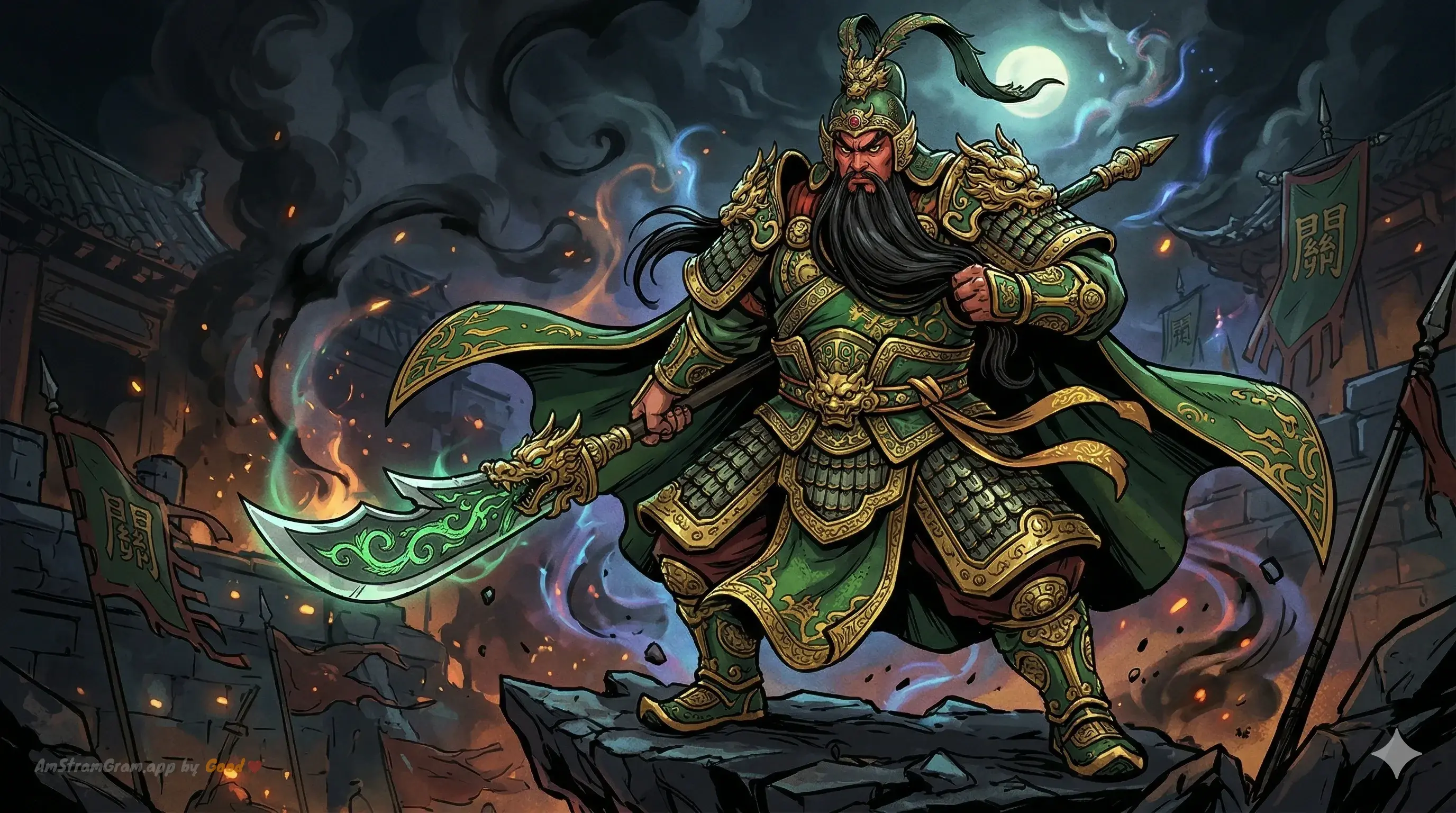 Guan Yu, divinité de la mythologie Chinoise — AmStramGram