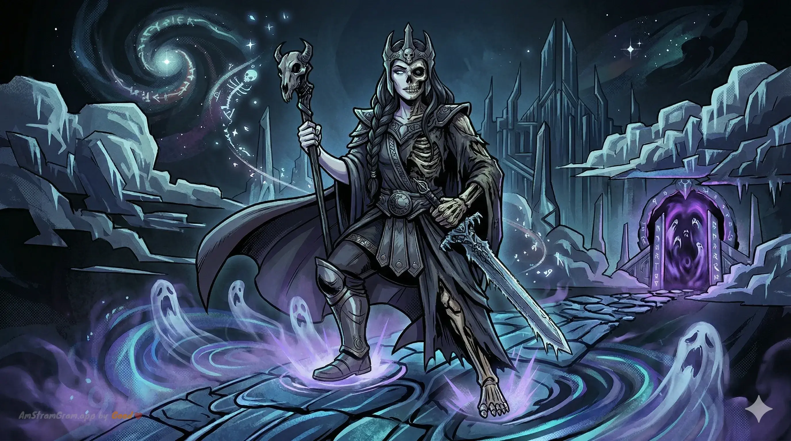 Hel, divinité de la mythologie Nordique — AmStramGram
