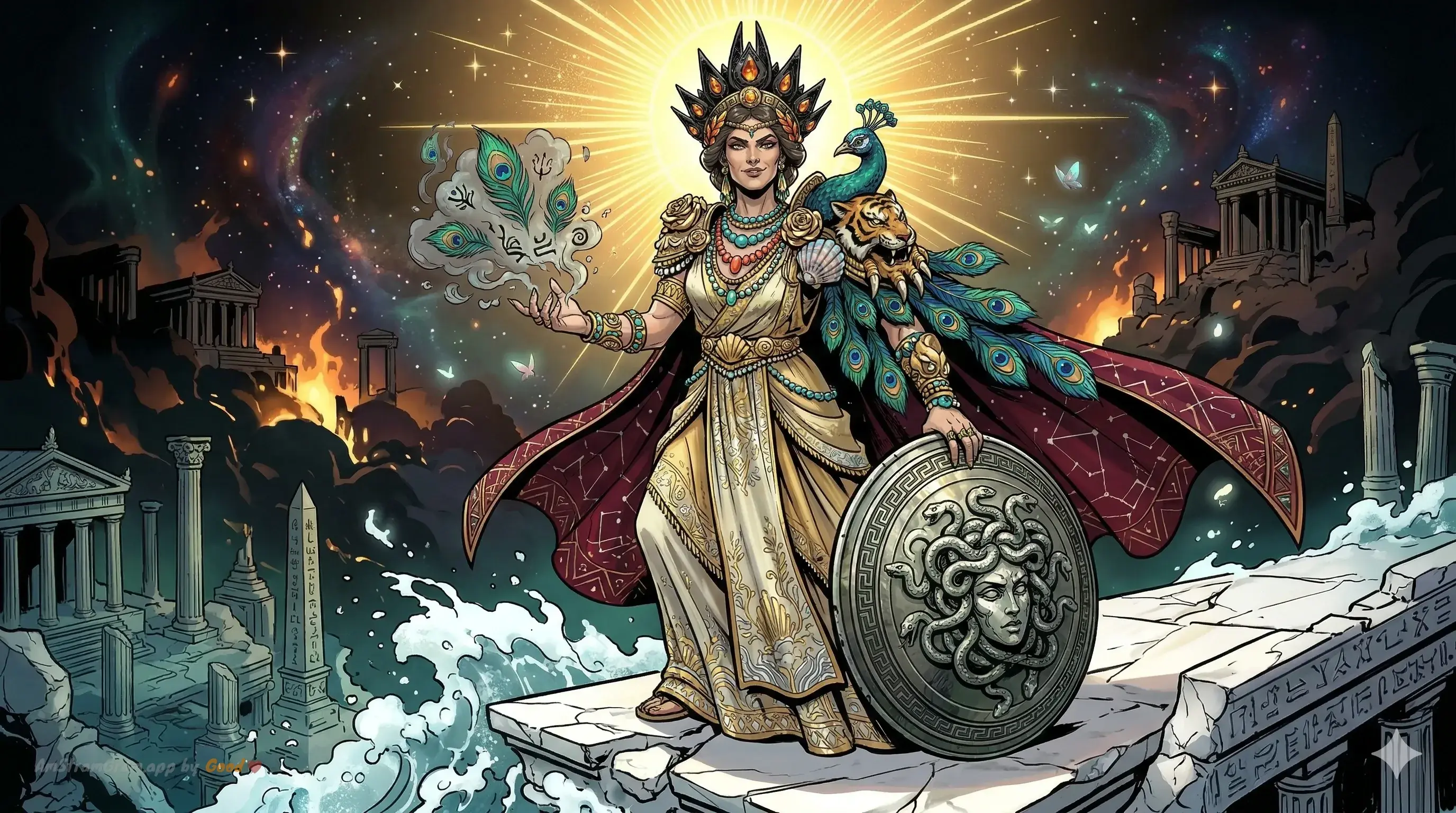 Hera, Gottheit der Griechischen Mythologie — AmStramGram