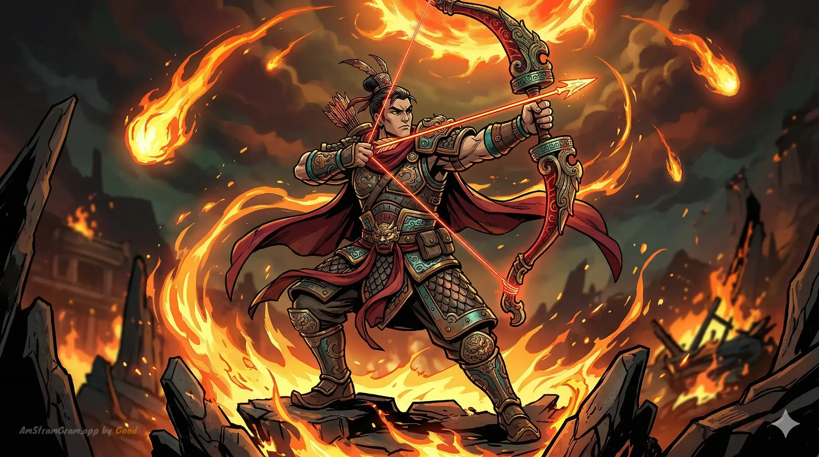 Houyi, divinité de la mythologie Chinoise — AmStramGram