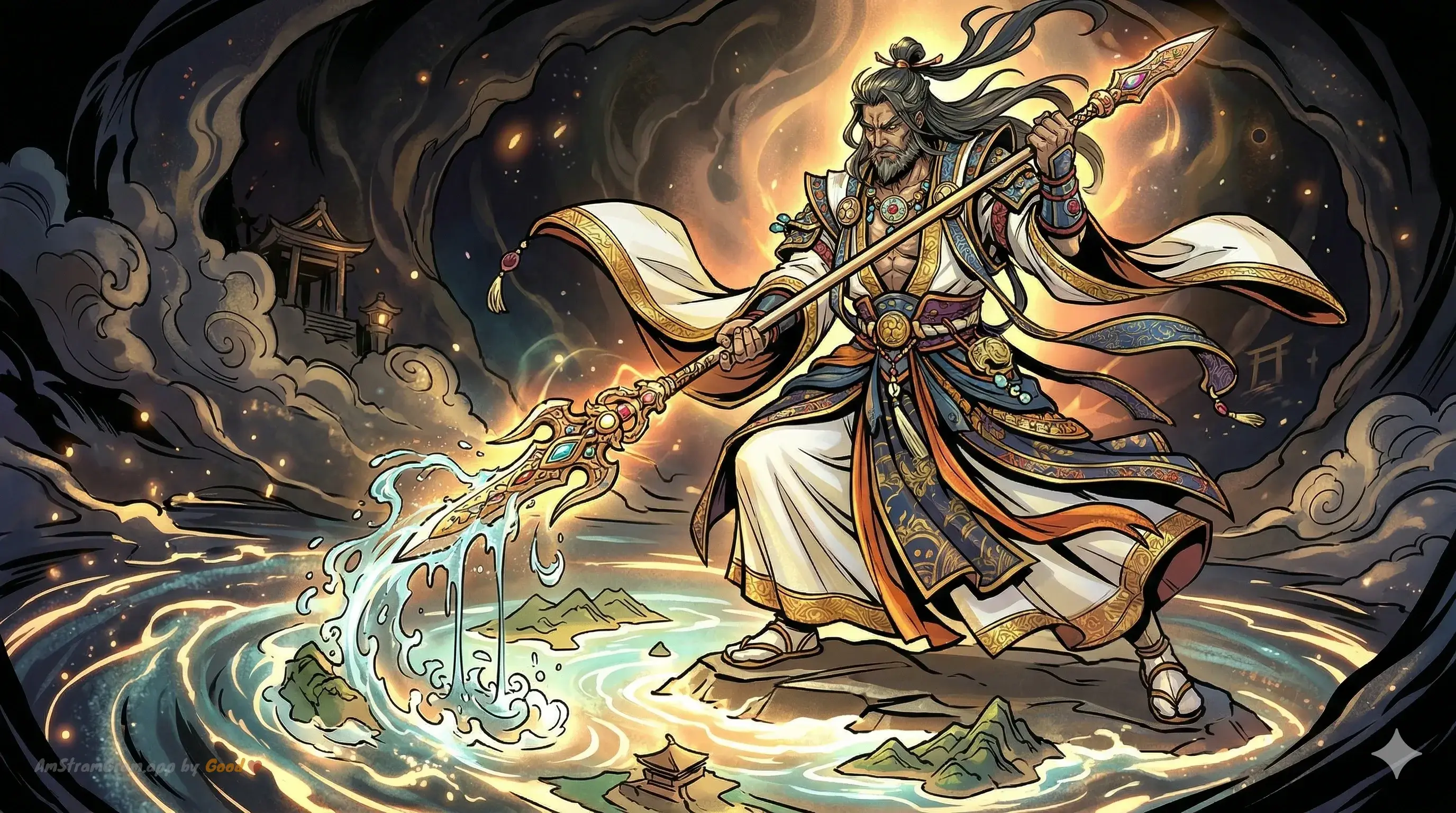 Izanagi, divinité de la mythologie Japonaise — AmStramGram