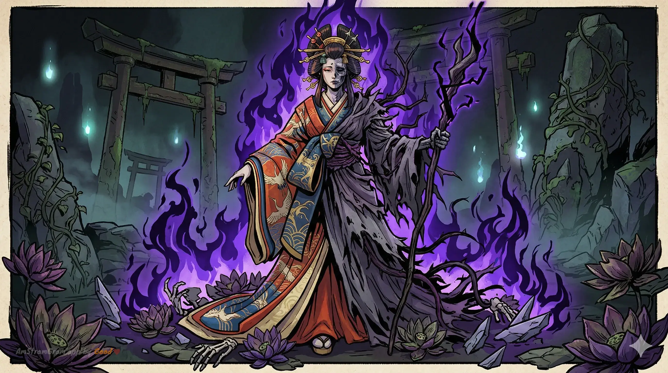 Izanami, divinité de la mythologie Japonaise — AmStramGram