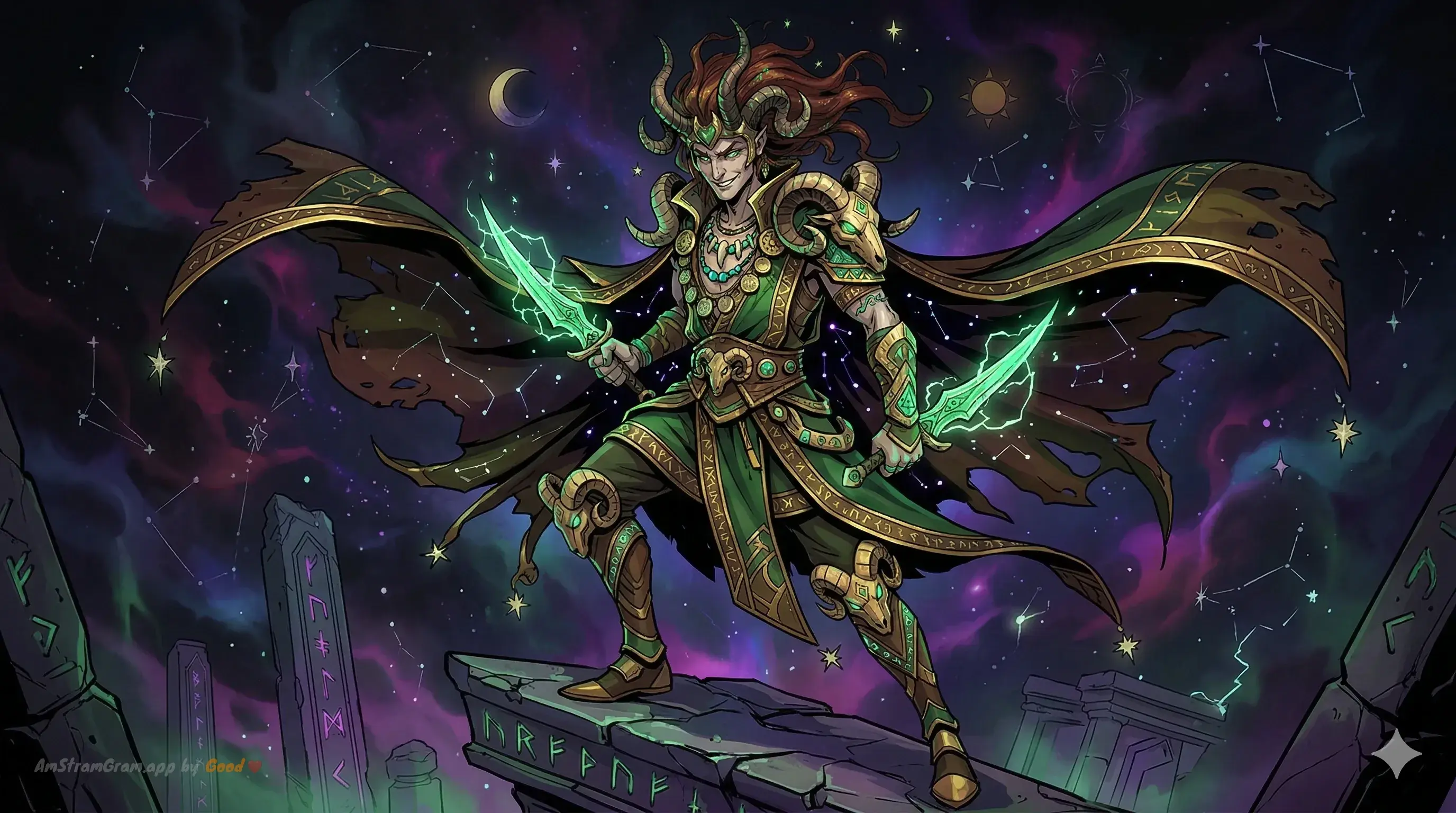 Loki, divinité de la mythologie Nordique — AmStramGram