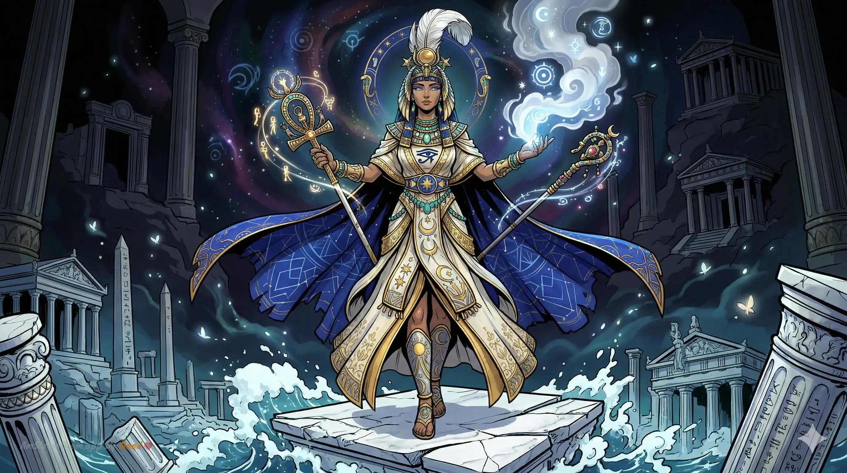 Maat, divinità della mitologia Egizia — AmStramGram