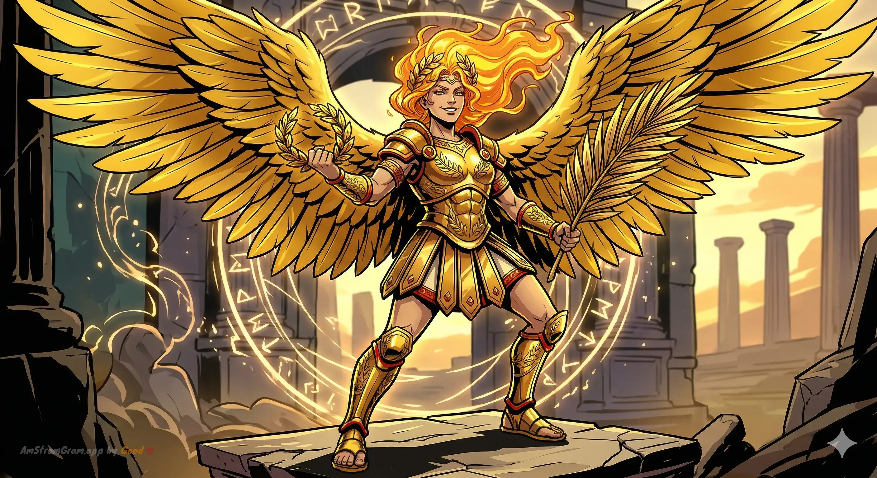 Nike, Gottheit der Griechischen Mythologie — AmStramGram