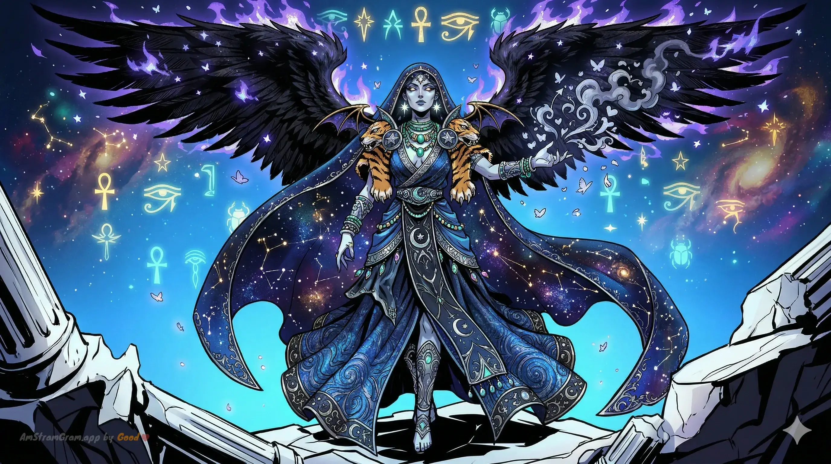 Nout, divinité de la mythologie Égyptienne — AmStramGram