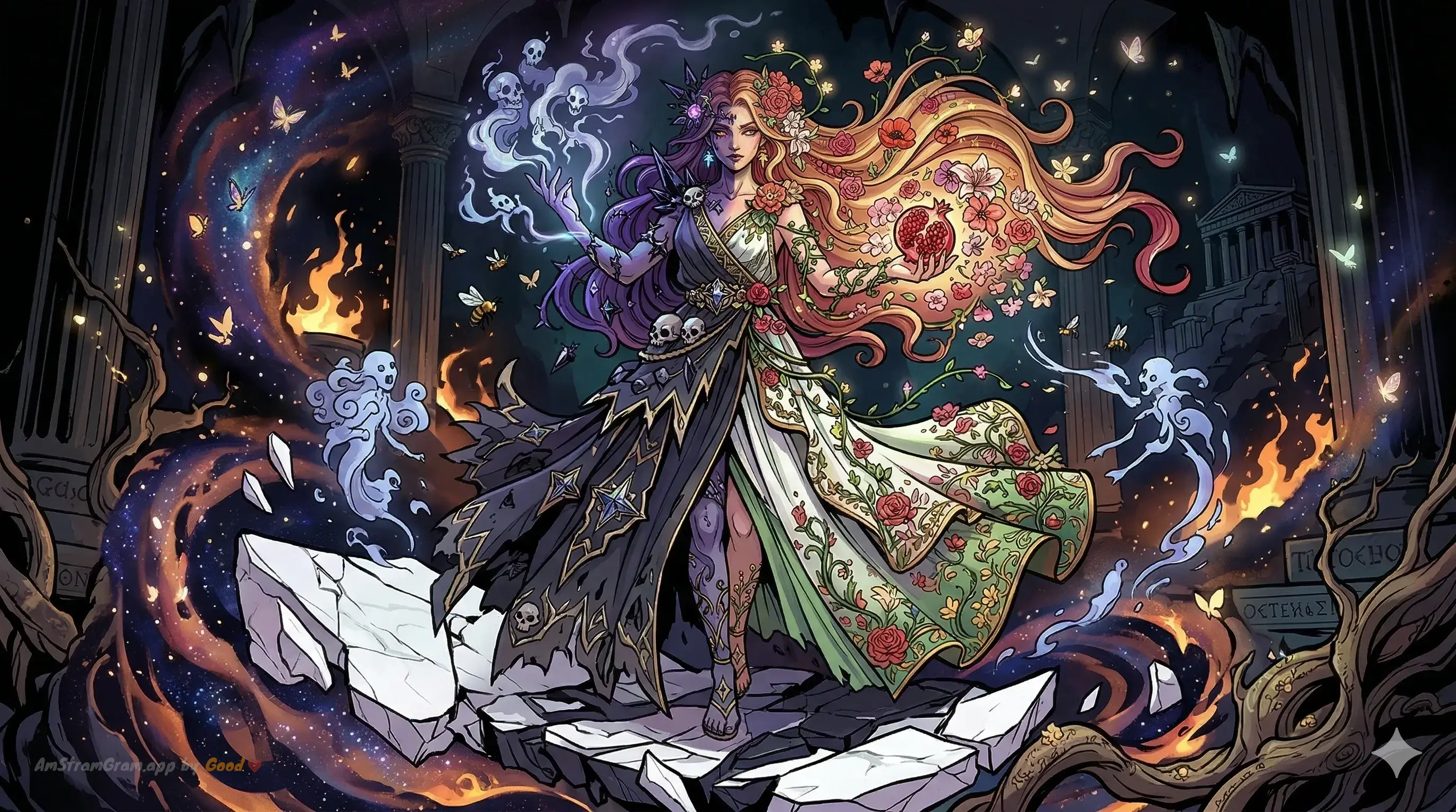 Perséphone, divinité de la mythologie Grecque — AmStramGram