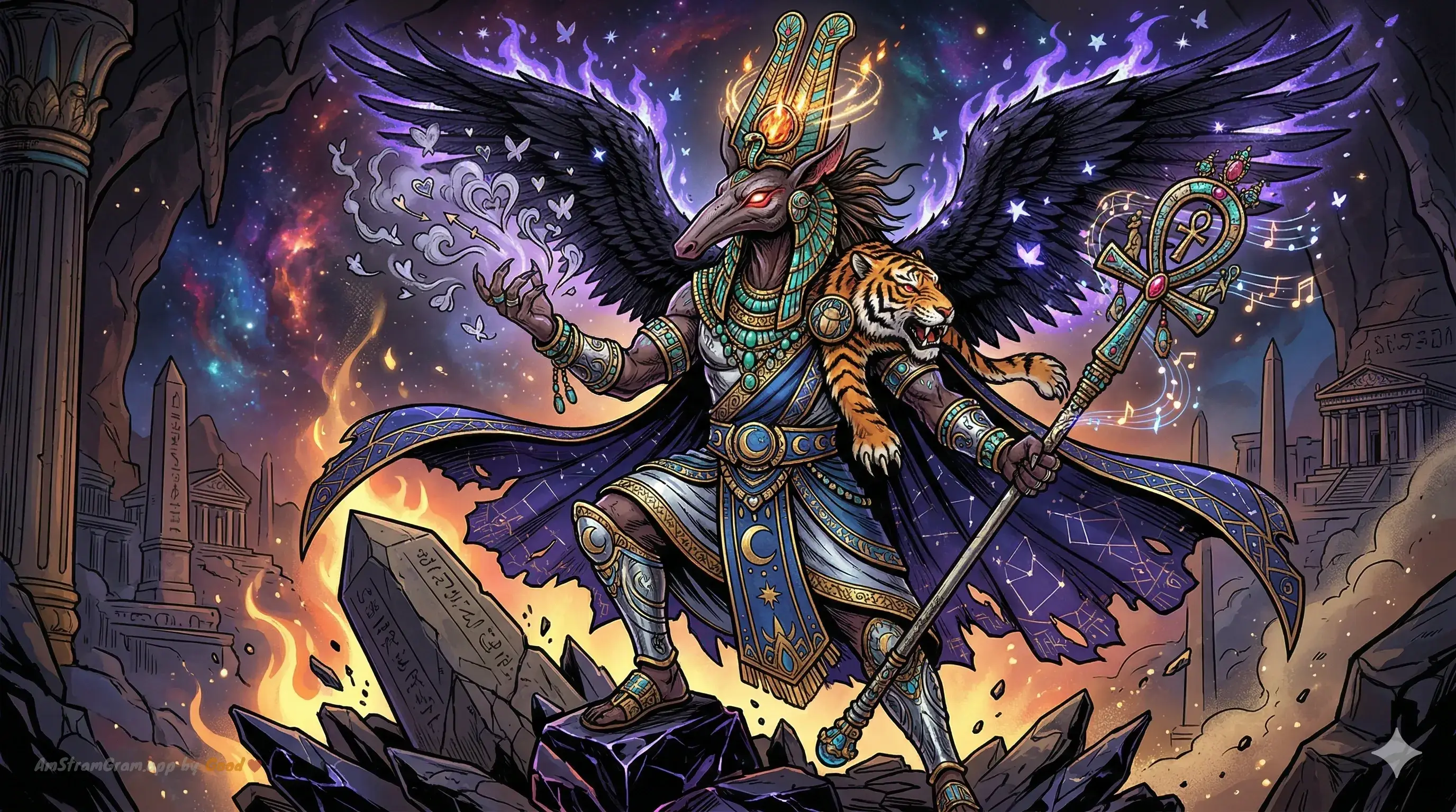 Seth, divinité de la mythologie Égyptienne — AmStramGram
