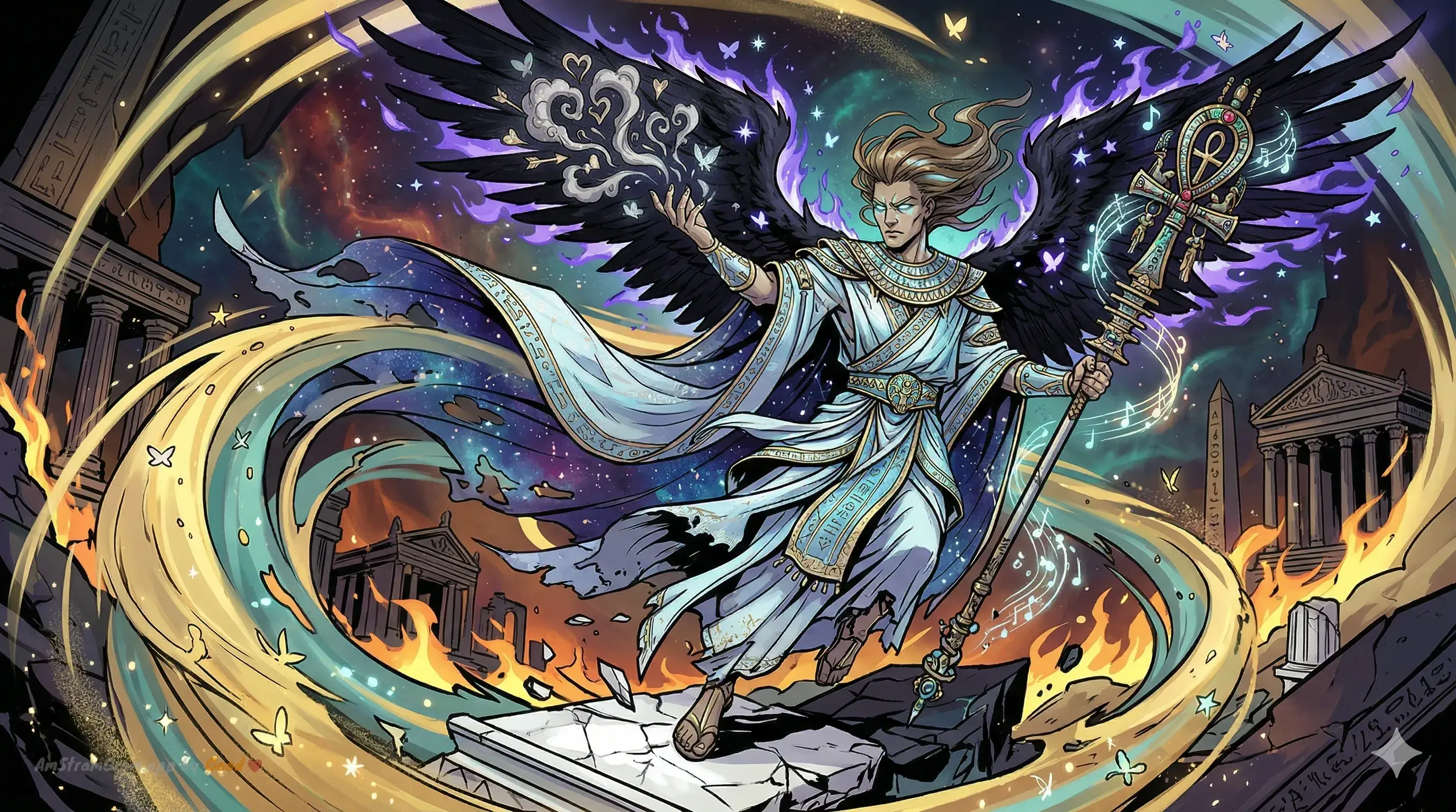 Shu, divinité de la mythologie Égyptienne — AmStramGram