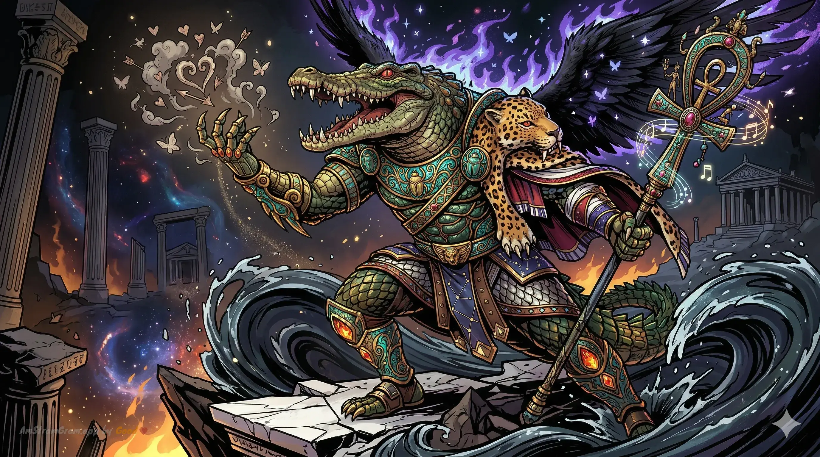 Sobek, divinità della mitologia Egizia — AmStramGram