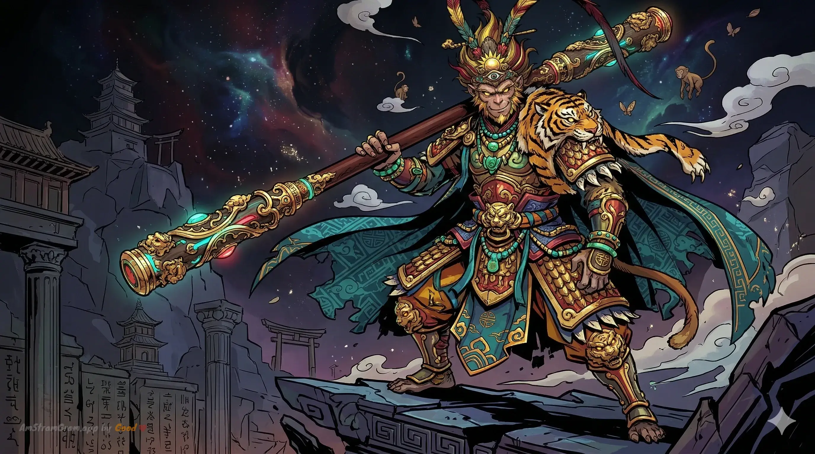 Sun Wukong, divinité de la mythologie Chinoise — AmStramGram