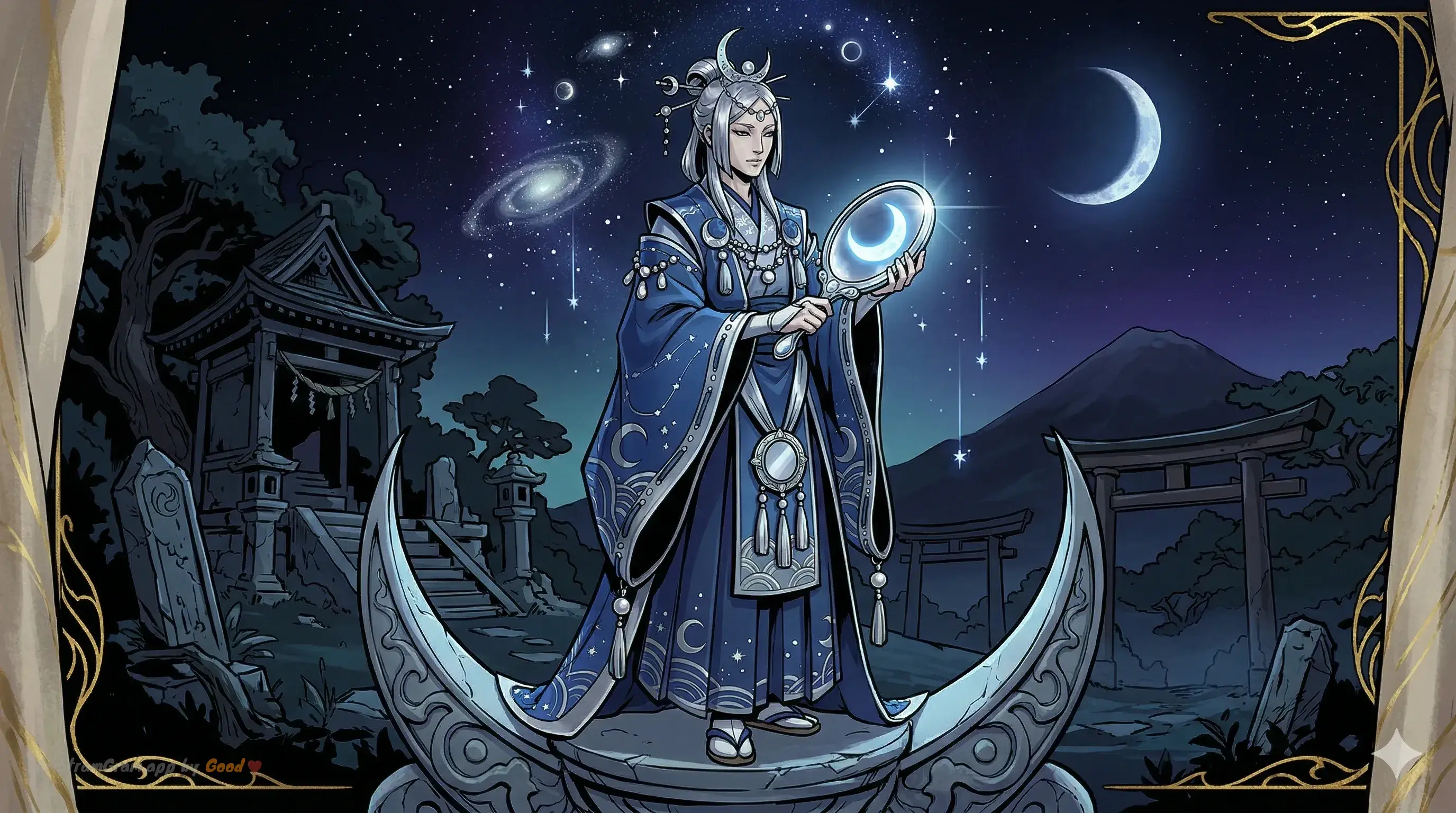Tsukuyomi, divinité de la mythologie Japonaise — AmStramGram