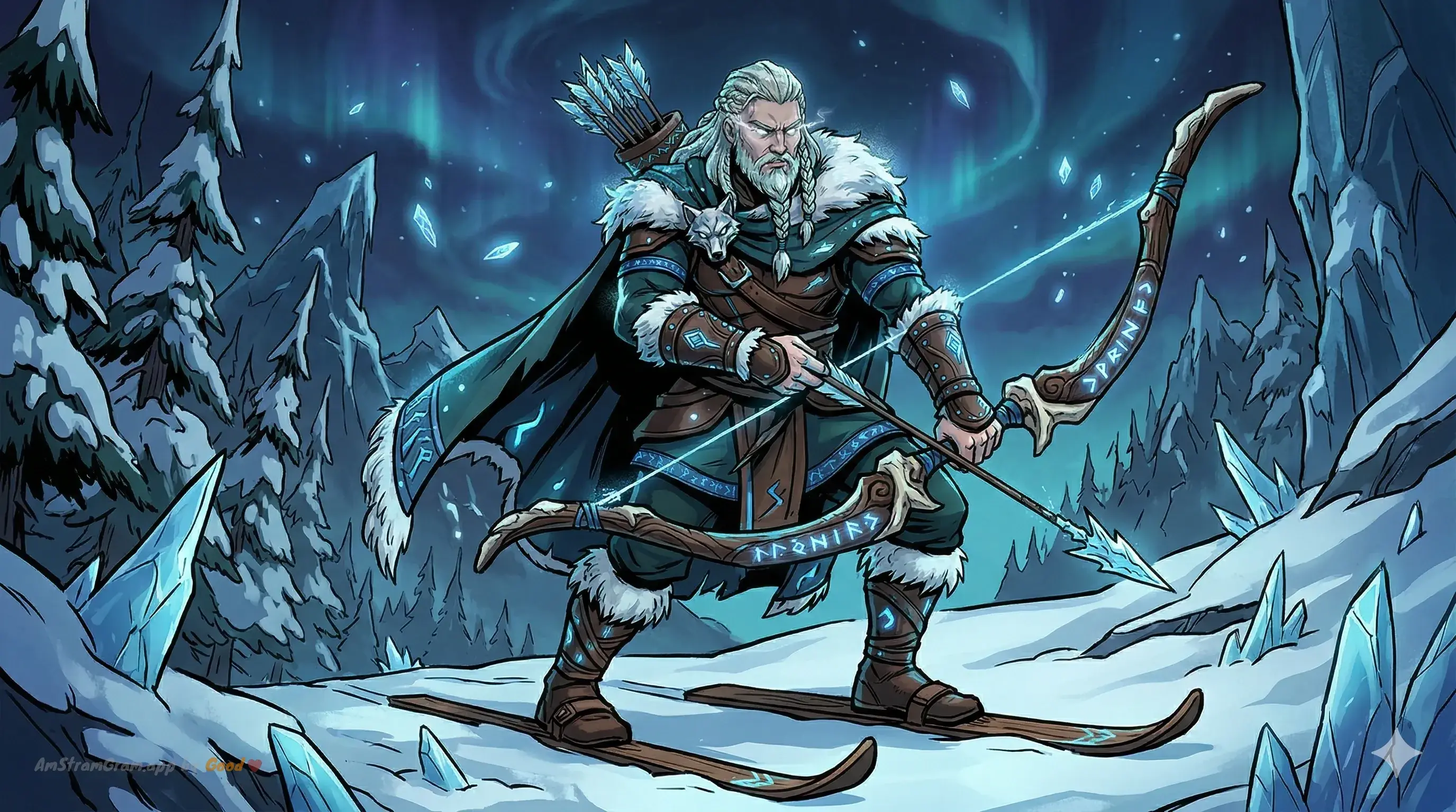 Ullr, Gottheit der Nordischen Mythologie — AmStramGram