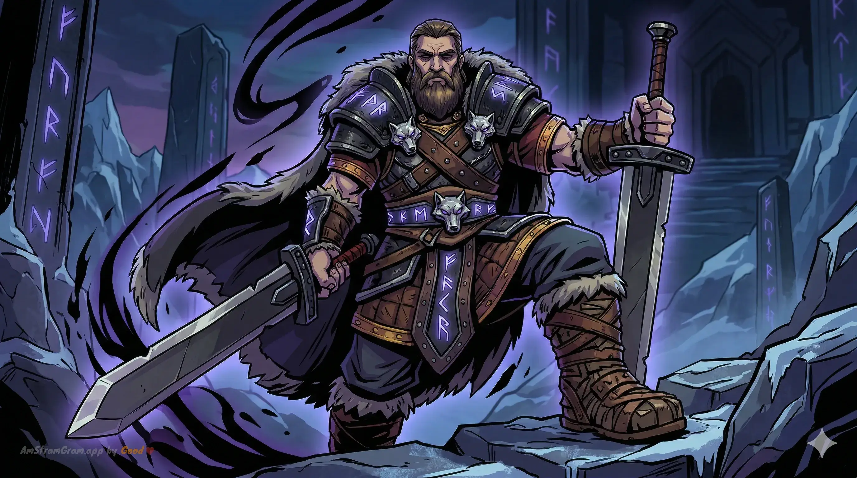 Vidar, Gottheit der Nordischen Mythologie — AmStramGram