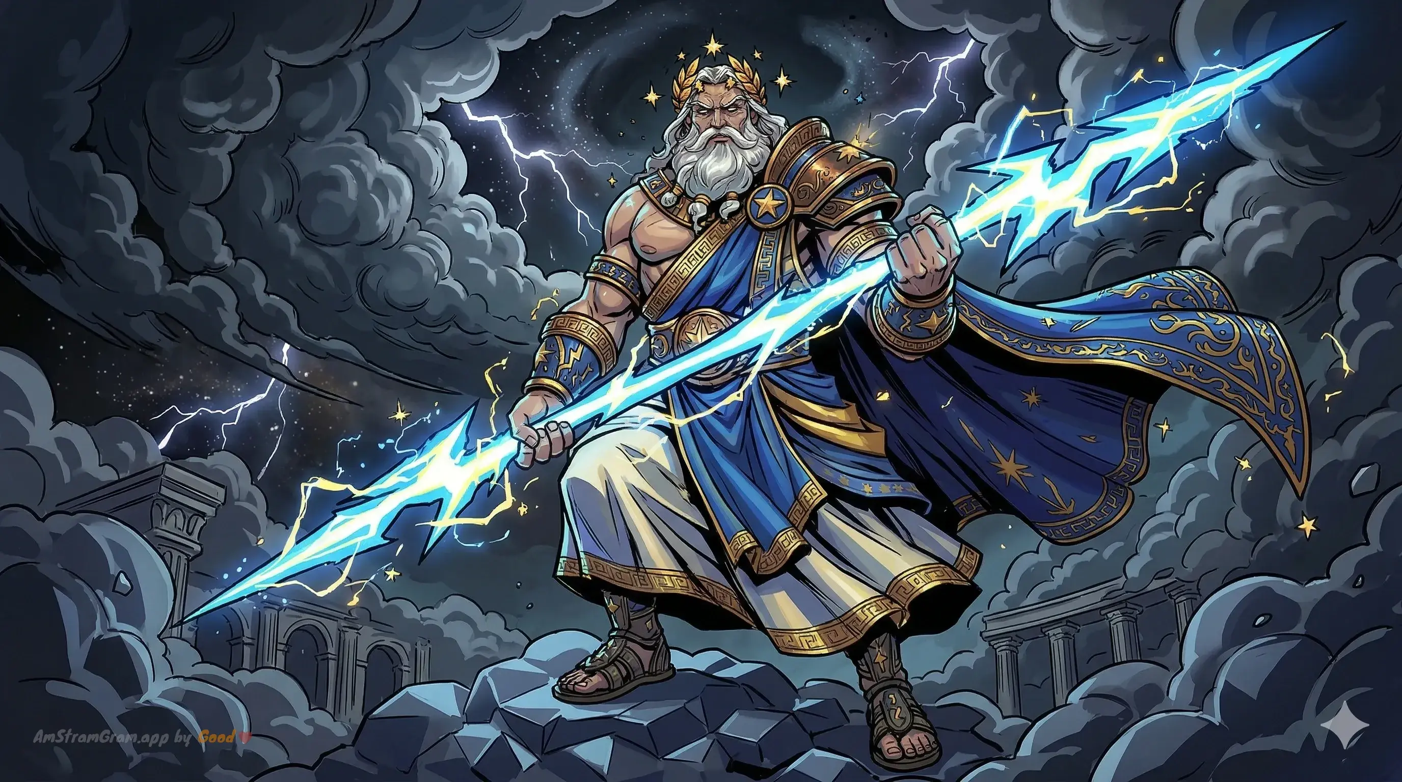Zeus, divinité de la mythologie Grecque — AmStramGram